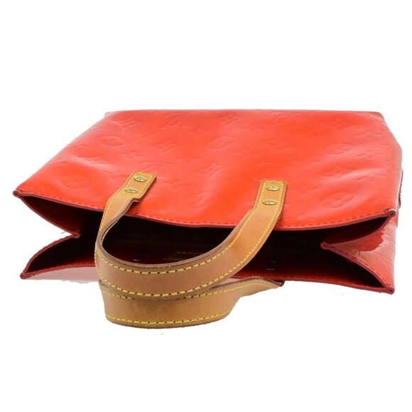 LOUIS VUITTON Read PM Hand Bag Monogram Vernis Patent Leather Red M91088 31YH134 - Picture 5 of 15